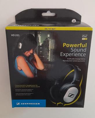 CUFFIA SENNHEISER HD201 DINAMICA CHIUSA