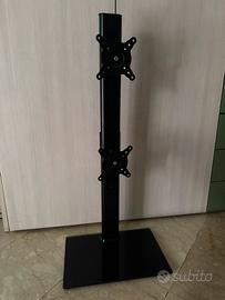Supporto Monitor Scrivania Doppio