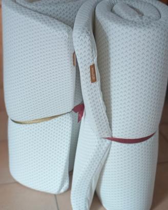 Topper 80x190 Wellpur bianco due pezzi 