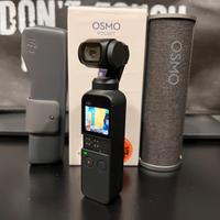 DJI Osmo Pocket 1ª+ Charging Case+supporto allum.