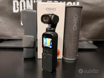 DJI Osmo Pocket 1ª+ Charging Case+supporto allum.