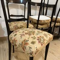 Sedie antiche imbottite