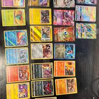 Lotto di 35 carte pokemon