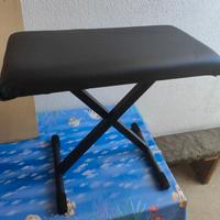 N. 3 pezzi panca pianoforte Tastiera.