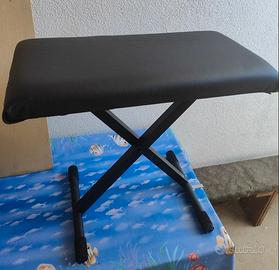 N. 3 pezzi panca pianoforte Tastiera.