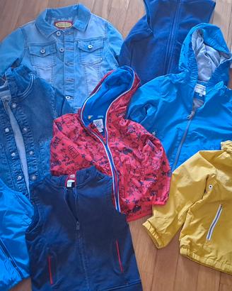giacche/gilet  bambino 18/36 mesi- 4/5 anni