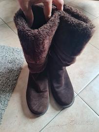 Stivali Geox pelle scamosciata
