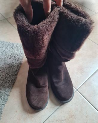 Stivali Geox pelle scamosciata