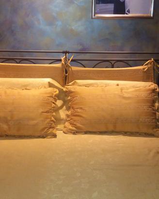 letto matrimoniale in ferro battuto
