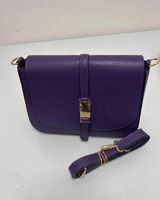 Borsa in pelle a tracolla, nuova