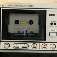 Sony TC-229SD cassette deck vintage