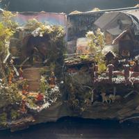 Presepe Diorama Luminoso in Libro