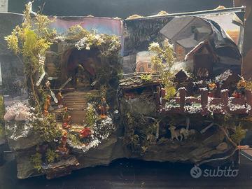 Presepe Diorama Luminoso in Libro