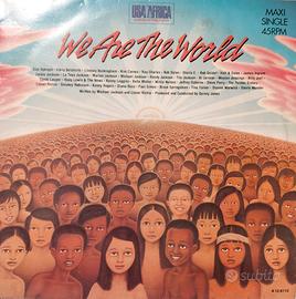 USA FOR AFRICA WE ARE THE WORLD disco 12'