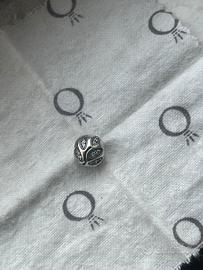 Pandora clip Foglie scintillanti in argento 925