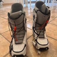 Scarponi da snowboard burton numero 43