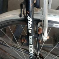 Bicicletta marchio Atala, telaio in acciaio Hi-Ten