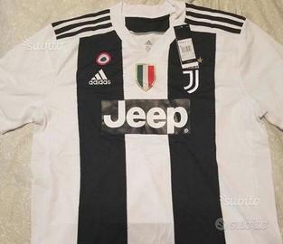 Maglia Juventus 18/19 Home Ronaldo Bianco Nero