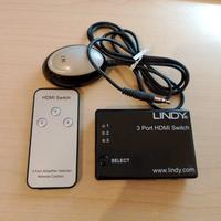 Switch HDMI 3 Porte Lindy 38033