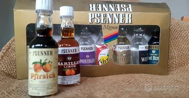miniature (mignon) della distilleria L. Psenner,
