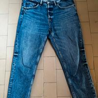 Jeans alla caviglia Zara slim fit tg 48