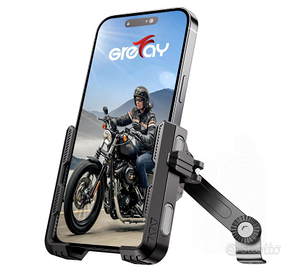Supporto telefono moto da specchietto, universale