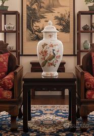 Vaso in ceramica giapponese 