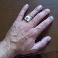 💍 Anello Uomo in Oro 18 kt – Pezzo Unico