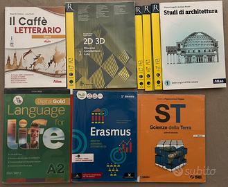 Libri Liceo Scientifico Vanini Casarano 1 e 2