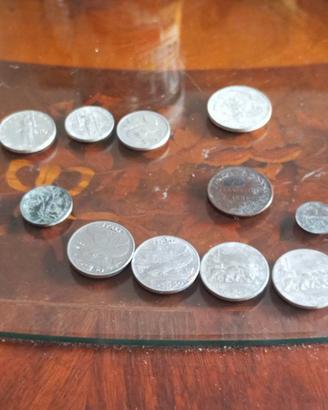 centesimi e lire vintage regno d'italia