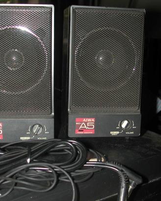 Mini diffusori preamplificati Aiwa