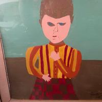 Quadro “Bambina triste” di Giolli Del Carretto