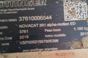 falciacondizionatrice frontale 3 mt