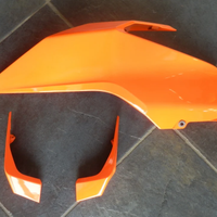 Carena Laterale Destra Arancione KTM Duke 125/390