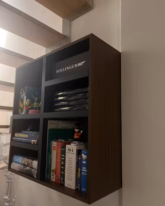 Libreria a muro Poliform