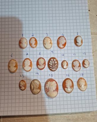 17x csmmeo cammei a scelta prezzi vari