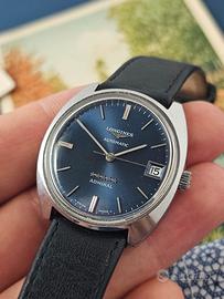 Vintage Longines Admiral blu 1970