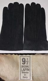Guanti Pelle Morbida Interno Lapin Nuovi XL (9,5)