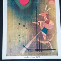 poster Vassily kandisky Aufleuchten 1927
