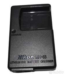 Carica batterie Nikon MH 63 per EN EL 10