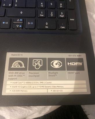 Acer Aspire ES 15 (ES1-572-36XH)