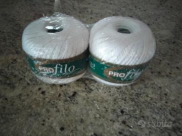 Coppia di gomitoli 100% puro cotone pregiato