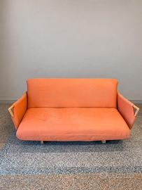 DIVANO PRONTO LETTO IN TESSUTO