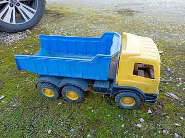 Camion ribaltabile + betoniera gioco bambino