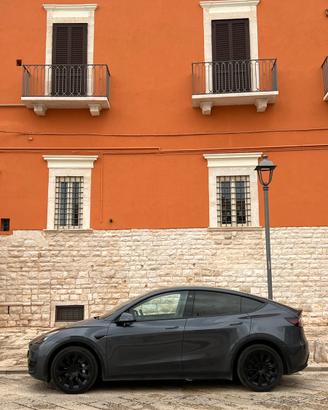 Tesla model Y longe range
