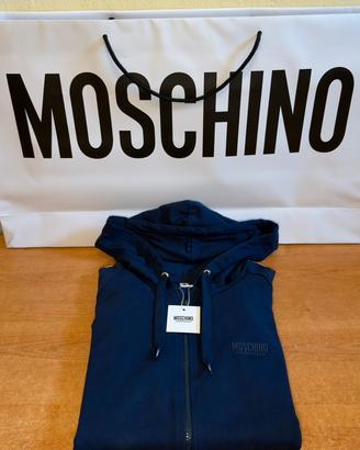 Felpa Moschino Underwear con cappuccio - NUOVA