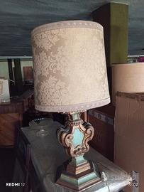 Lampada vintage in stile barocco fiorentino