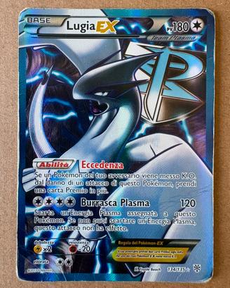 Carta Pokémon Lugia 134/135 di Uragano Plasma