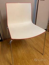 6 sedie ufficio/casa - Marca Arper - Mod. Catifa