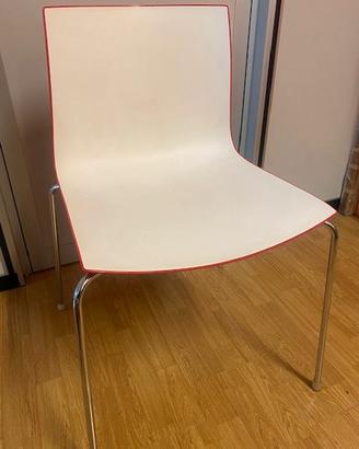 6 sedie ufficio/casa - Marca Arper - Mod. Catifa
